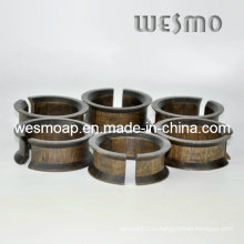 Бамбуковые тканевые кольца для аксессуаров Tabletop